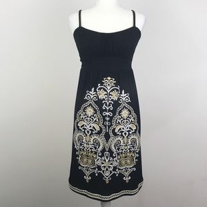 *SOLD*Embroidered Boho Strappy Sundress